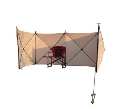 China Extended Type Canvas Screen Quick Freezing Hub Tent Wind And Automatic Sun Breakers For Camping for sale