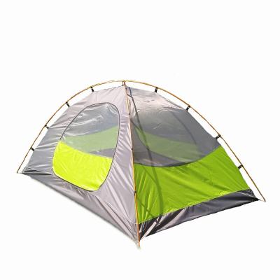 China Straight Tying Type 2 Person Professional Ultralight Backpacking Tent Waterproof Lightweight Double Layer Tent For Camping With Aluminum Pole for sale