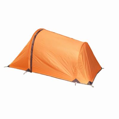 China Waterpoof Customized One Person Backpacking Ultralight Single Person Outdoor 7001 3 Season Tunnel Tent Aluminum Poles PU4000MM for sale