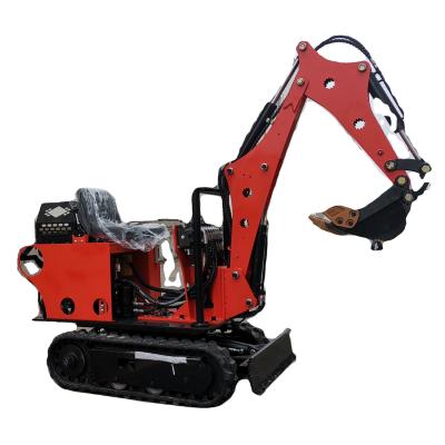 China Cultivate hot sale 1ton mini digger for garden mini digger with EPA gasoline engine for sale