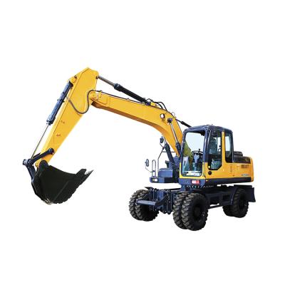 China Construction worksÂ   XE150WB 15ton 0.58cbm hydraulic small bucket wheeled excavator for sale for sale