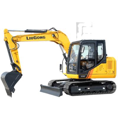 China Construction material stores liugong 908D crawler excavator Mounted Household Digger Excavator for sale for sale