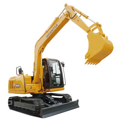 China Construction worksÂ   Shantui SE75 Official Equipment Excavator Chinese Hot Selling 7 Ton Digger Excavator for sale