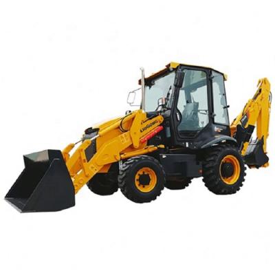 China Retail Big Promotion CLG766A 4X4 Tractor Loader Backhoe For Construction for sale