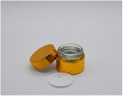 China Personal Care Round Shape Luxury Gold Pot For Oud Packet for sale