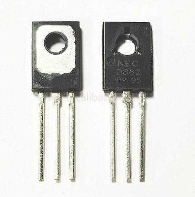 China New D882 2SD882 TO-126 NPN integrated circuit audio amplifier switch transistor for sale