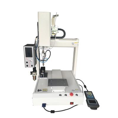 China Machinery Repair Shops IBK 4 Axis Robot Vertical Automatic Welding Welding Machine For PCB Phone Charger for sale