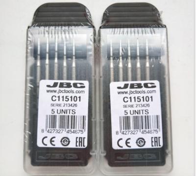 China Nano Soldering Station JBC Cartridge Bent Soldering Tips C115-101 Apply For NT115-A Nano Tweezers for sale