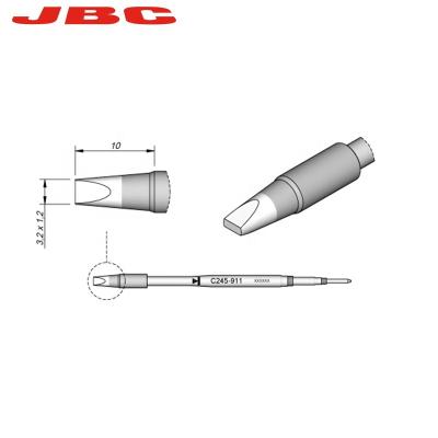 China T245 Handpieces Cartridge Chisel 3.2 x 1.2 Welding Tips JBC C245911 for sale