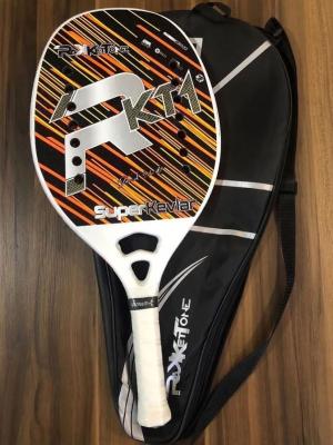 China Professional Carbon Fiber Padel Tennis Design Your Own Paddle Tennis Rackets Carbon Beach Tennis Rackets for sale