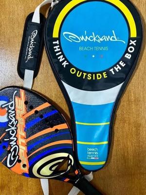 China Factory Pala High Quality Paleta Padel Raquetas De Beach Tennis From China YOUTH Carbon Fiber With DIY Logo And Brand for sale