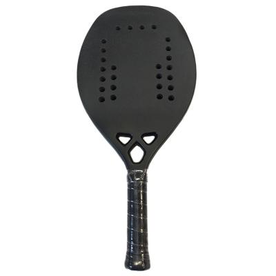 China Padel glass paddle carbon fiber beach tennis rackets carbon fiber beach tennis racquets custom made handle size place pattern net side weight material fiber carbon for sale