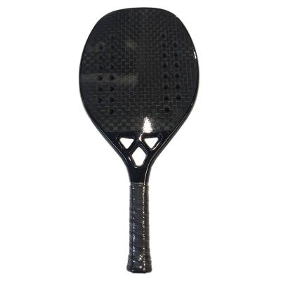 China Special Carbon Fiber Youth Factory Style Paddle Paddle Diamond Padel Racket High Quality Carbon Fiber Beach Tennis Rackets For Design Customize for sale