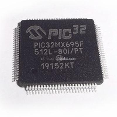 China PIC32MX695 IC MCU 32BIT 512KB FLASH 100TQFP 100% normal original electronic component PIC32MX695F512L-80I/PT new for sale