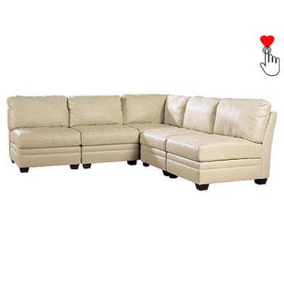 China Hot Selling Latest Quality Adjustable Best Selling Classic Design (Other) Set Leather Sectional Sofa for sale