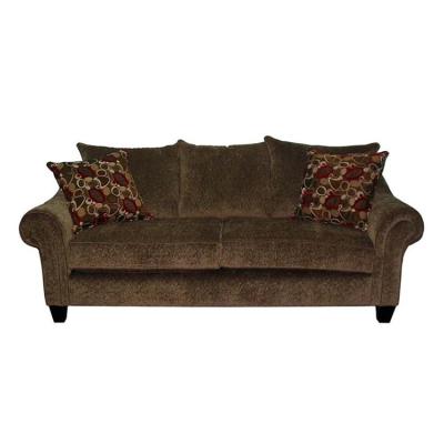 China Single Top Producer Couch Set Stretch Ethiopia Brown Sofa Cover for sale