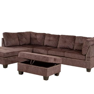 China (Other) Adjustable Durability Set 5 seater Couch Sectional Cheap Sofa for sale