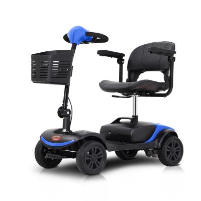 China Unisex 8mph Off Road Adults Lightweight Foldable Mobility Handicapped Scooter for sale