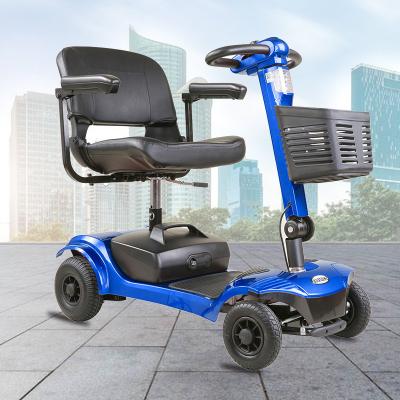 China Lightweight Transformer Automatic Folding Scooter Handicapped Electric Mobility Scooter For Adults And Elders for sale