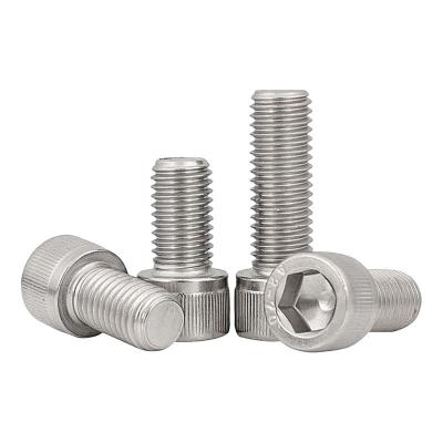 China Stainless Steel Socket Head Cap Screws 304 316 DIN912 Grade 4.8 6.8 8.8 10.9 12.9 for sale