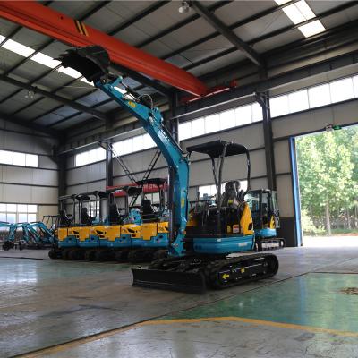 China Hotels Top Quality Earth Moving Machinery Mini Micro Excavator With Free Bucket for sale