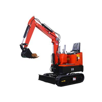 China Chinese Excavator Attachments Excavadoras Mini Excavator Mini Excavator Mini Digger China Garden Construction Operations 1.2 Ton for sale