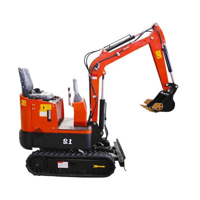 China Mini Excavadora 1.2 Ton Mini Excavator Crawler Machine China Factory Price Construction Projects Small Hydraulic Bagger Bagger Digger Mini Excavator for sale