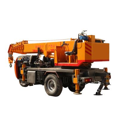 China CRANE 5 Truck-Mounted Tricycles Crane Self Contained Truck Crane Mounted By Ton Telescopic Towable Trailer TRUCK Truck for sale