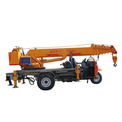 China TRUCK Crane Mini Lifting Crane For Truck Construction Tricycle Crane Crane Truck Mounted 5Ton for sale