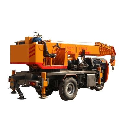 China TRUCK CRANE High Quality 3ton Mobile Tricycle Cranes Crane Truck Mounted Crane Truck 5 Ton for sale