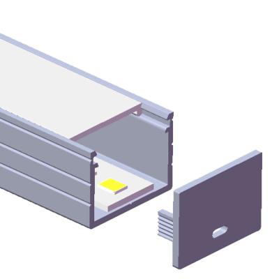 China new product 6063-T5 aluminum alloy wall edge lite corner illumination recessed led aluminum architectural profile for ceilings for sale