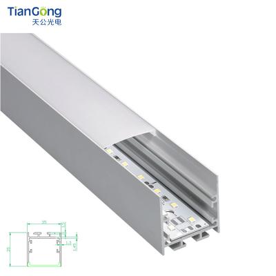 China Commercial Seamless Connect 3535 Led Aluminum Profile For Channel Led Rigid Strip for sale