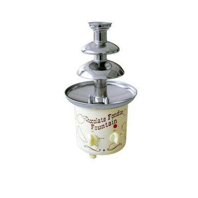 China Household Chocolate Fountain Electric Chocolate Melting Fondue Waterfall for sale