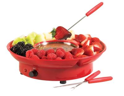 China Easy Operate Electric Chocolate Fondue Crucible Heater for sale