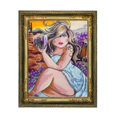 China Factory direct sales impressionist full support lady diamond painting custom wholesale drop shipping 5 d diamond painting for sale