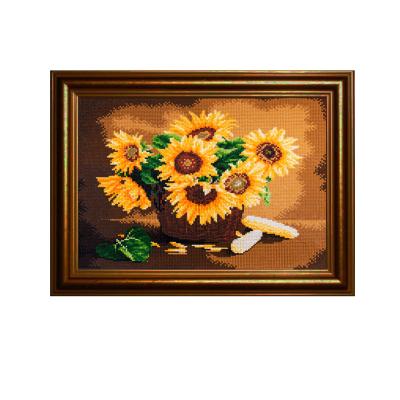 China Factory Store Realistic Full Customization Sunflower 5D Diamond Painting Full Diamond Painting for sale