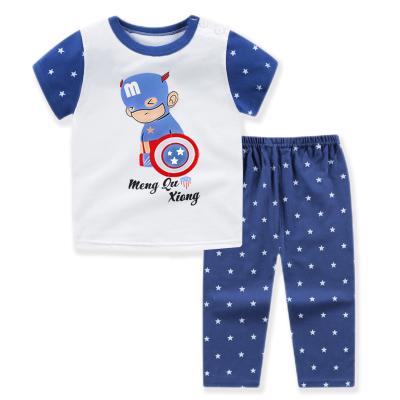 China Casual Comfortable Short Sleeve Kids Clothes Baby Set Kids Clothes for sale