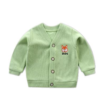 China Spring Baby Cardigan Casual Toddler Jacket Cute Baby Kids Knitwear for sale