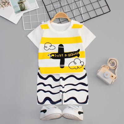 China New Design Newborn Boy 2021child Casual Custom Logo Clothing Set for sale