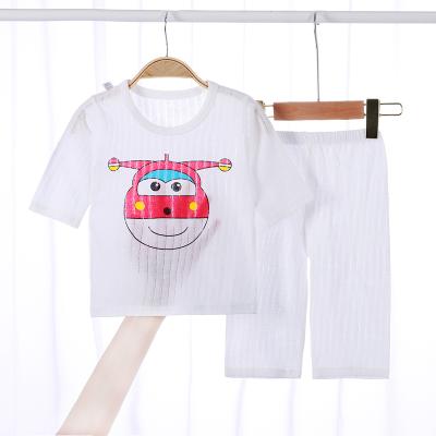 China Factory price casual hot sale wholesale short sleeve children's wear 2 sets of children's wear for sale