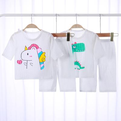 China Two-Piece Clothing Set Solid Color Girl Boy Girl Dressing Suit Kids Casual Popular Custom Children Unisex Cotton Casual for sale