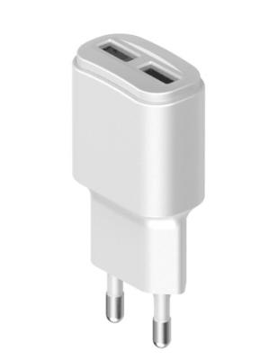 China Weiß Universal-USB-Wechselstrom-Adapter 5V 1A/2.1A-/2.4A-Universal-USB Ladegerät zu verkaufen