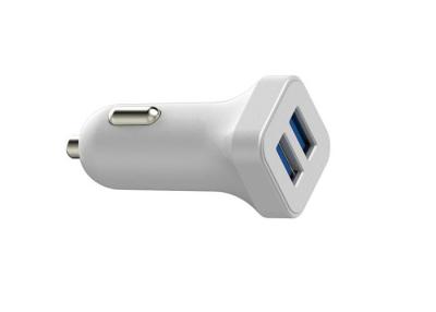 China Material ABS Carregador de carro USB Dia.25 * 47mm Tecnologia de comutação de tamanho para carregamento de carro à venda