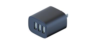 Китай 5V 2.1A / 2.4A / 3A Универсальный адаптер питания USB AC PD с одним двойным с 2-летней гарантией продается