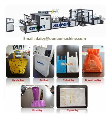 China ONL-XB700 Non Woven Bag Making Machine from Zhejiang Ounuo Machinery Full Automatic for sale