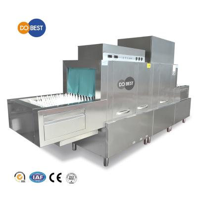 Cina High Capacity Large Integrated Restaurant Dishwasher in vendita