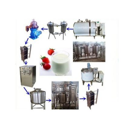 China 2022 DOBEST Pasteurized milk production line/milk sterilization machinery equipment/dairy processing equipment for sale