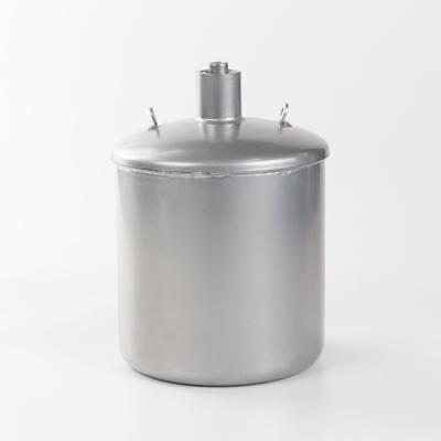 China Morden 2.8L Silver Double Nut Mercury Can for sale