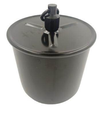 China Morden 2.8L Single Nut Short Black Mercury Tank for sale