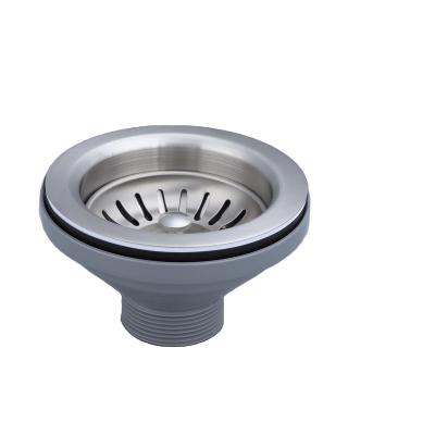 China Direct Selling Modern 304 Stainless Steel Drain Plug For 1.5 Inch Straight Sink Kitchen Sink Strainer for sale